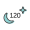 120 night trial dual tone