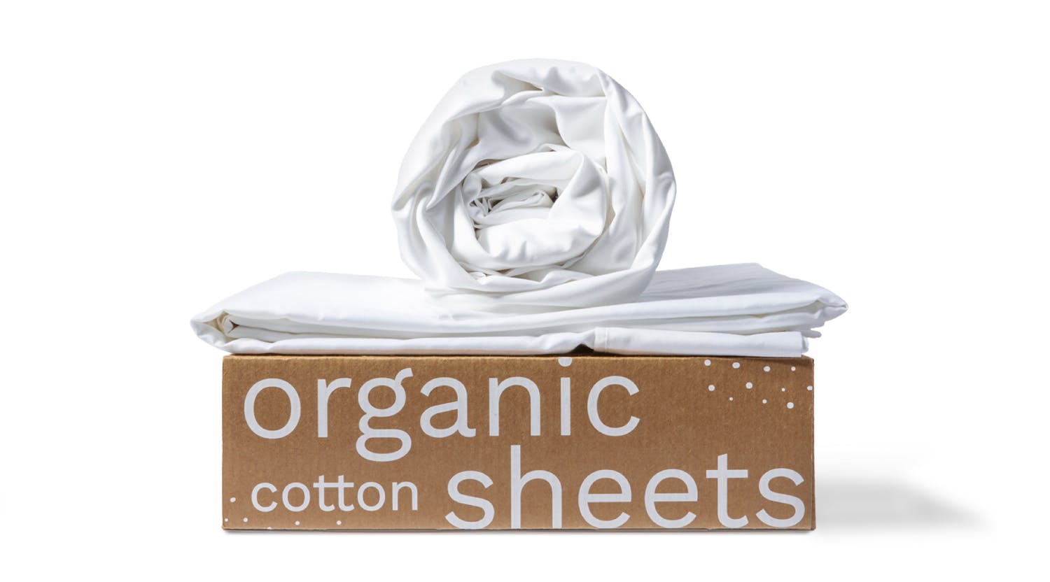GOTs certified organic white cotton sheets