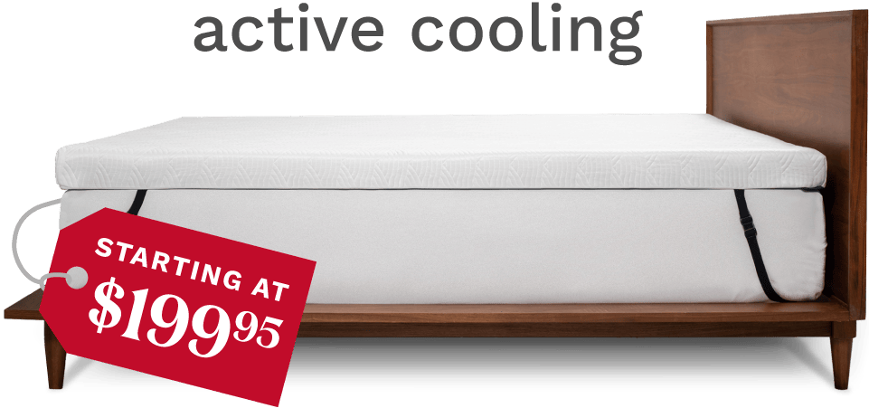 Active Cooling Mattress Toppers starting at $199.95