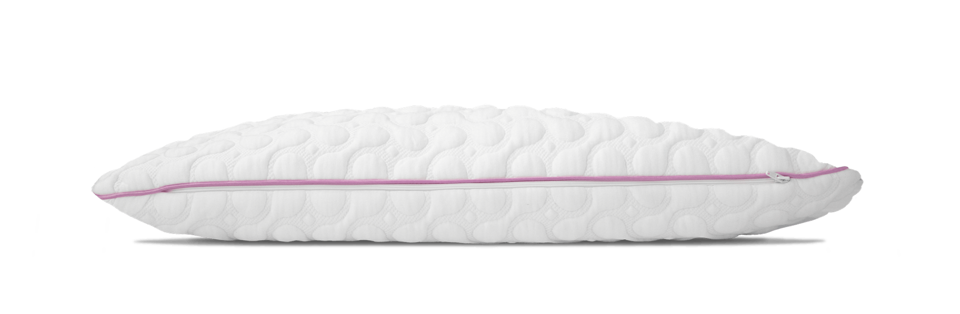 Low pillow loft with a pink piping