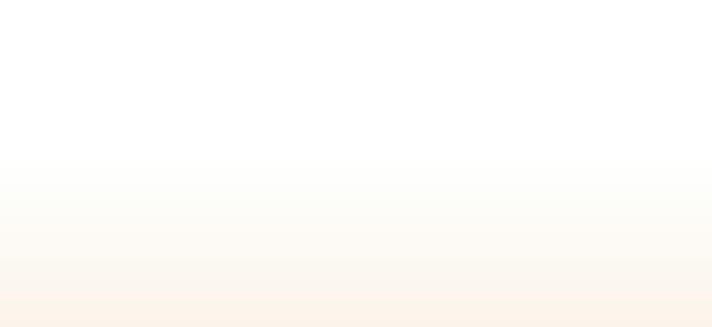 white fcf4eb gradient background mobile