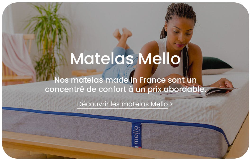 Surmatelas Ferme : 7cm de confort tonique, fabriqué en France – Mello