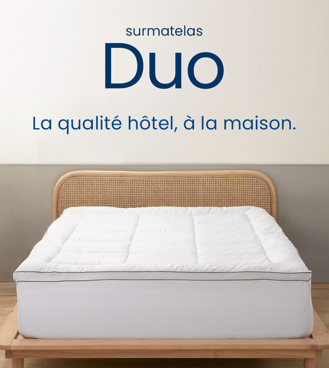 Surmatelas Duo Fabriqué En France - Élu Meilleur Surmatelas – Mello