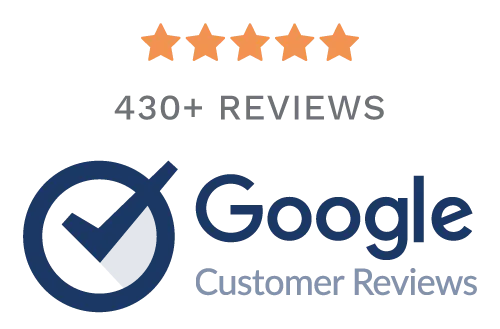 430+ Reviews on Google