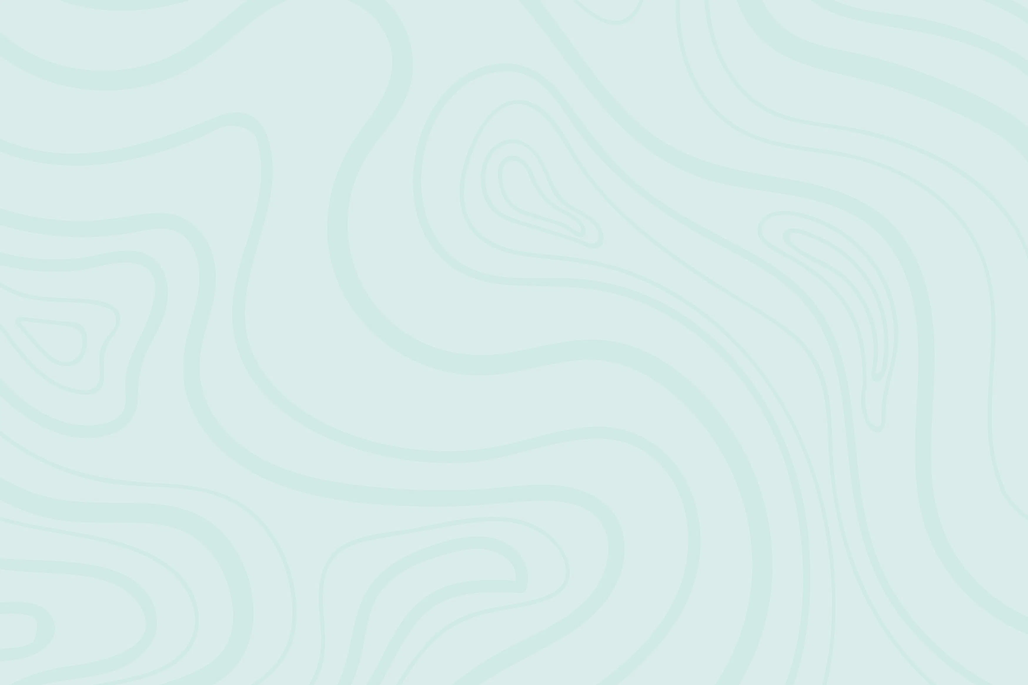 A light blue-green topographic-inspired pattern