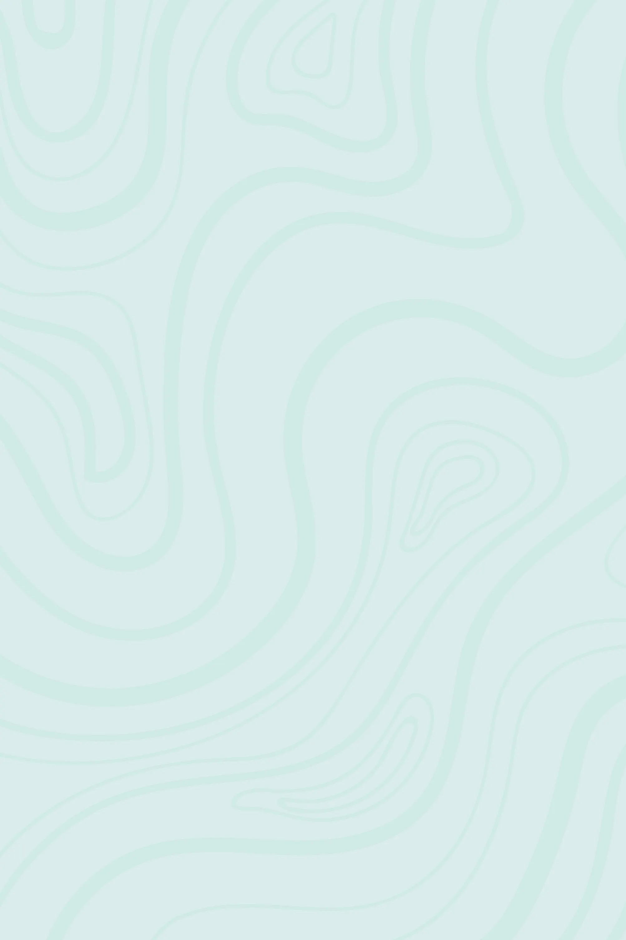 A light blue-green topographic-inspired pattern