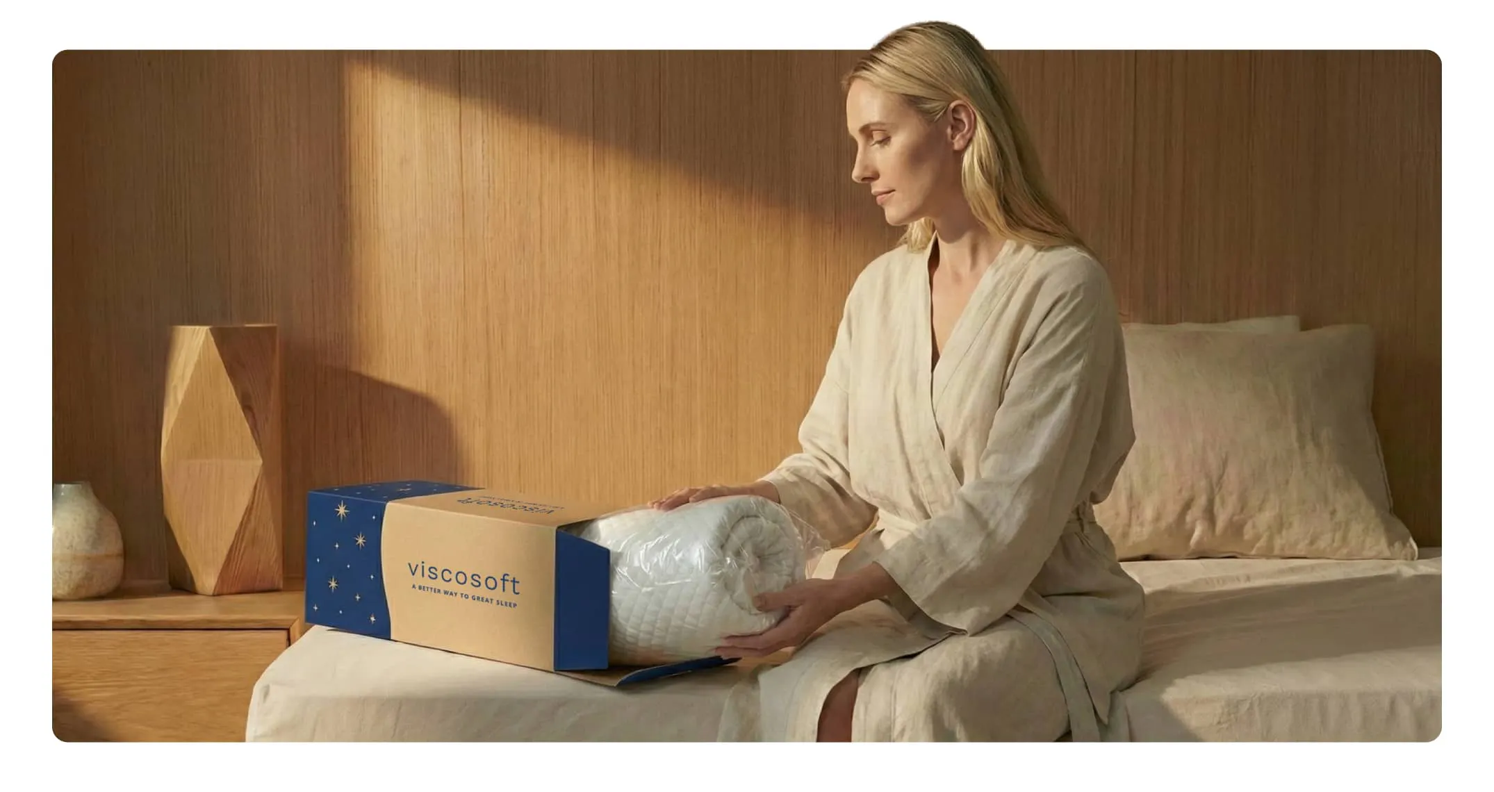 A woman laying on her back with a pillow under her head showing proper neck alignment to prevent neck, shoulder and back pain.