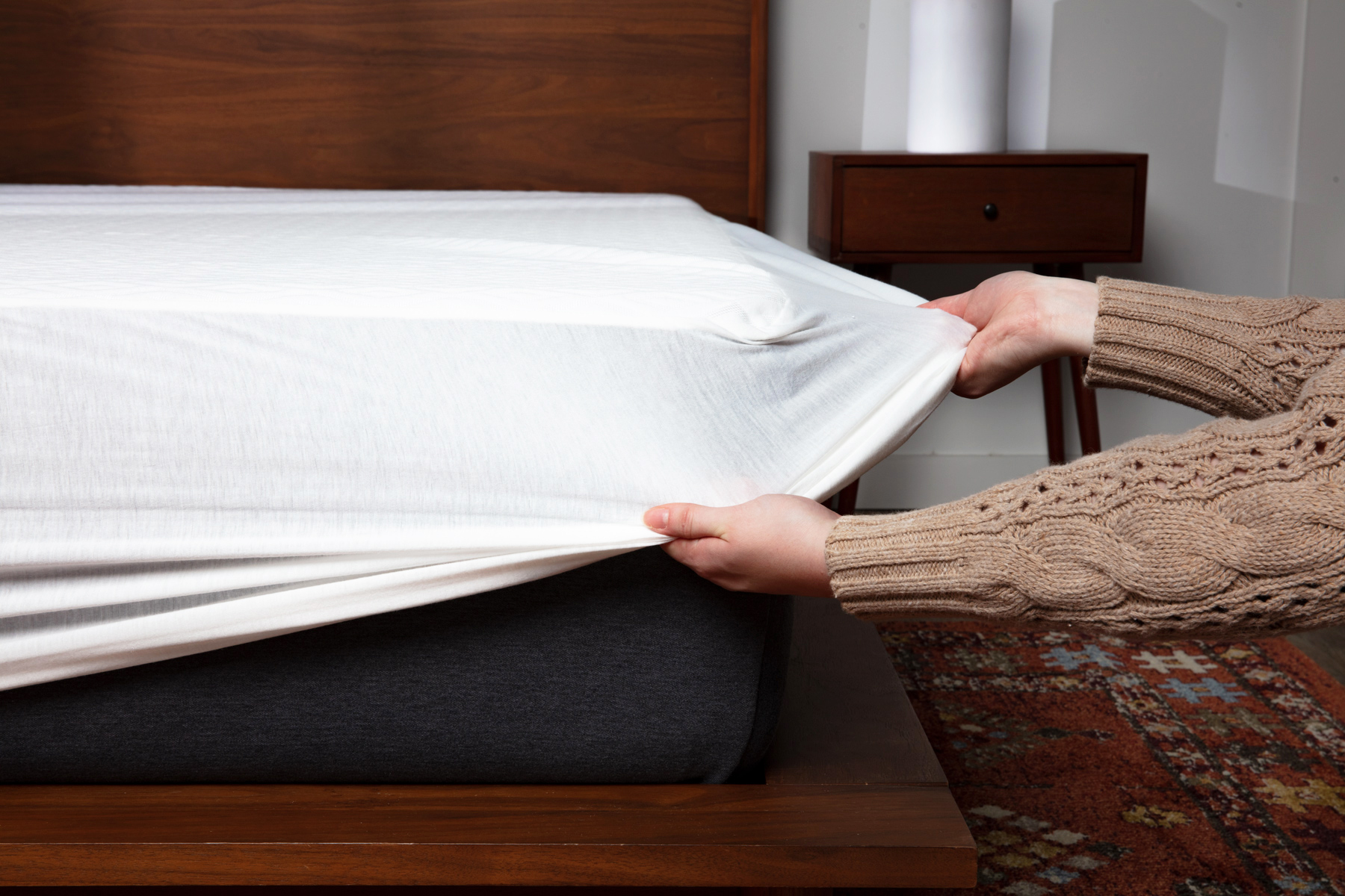 how to dry mattress protector