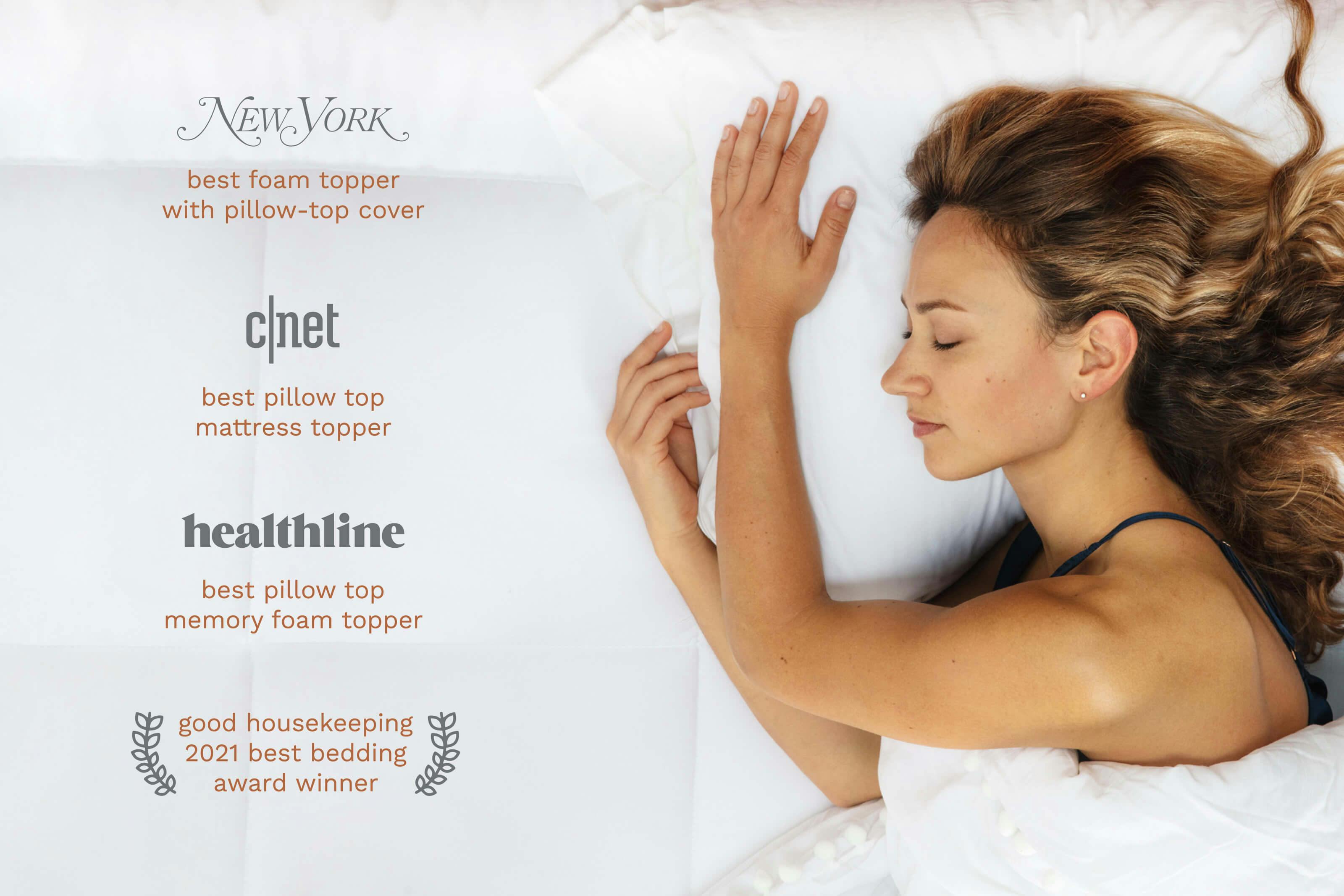 Mattress Toppers Full Memory foam ViscoSoft