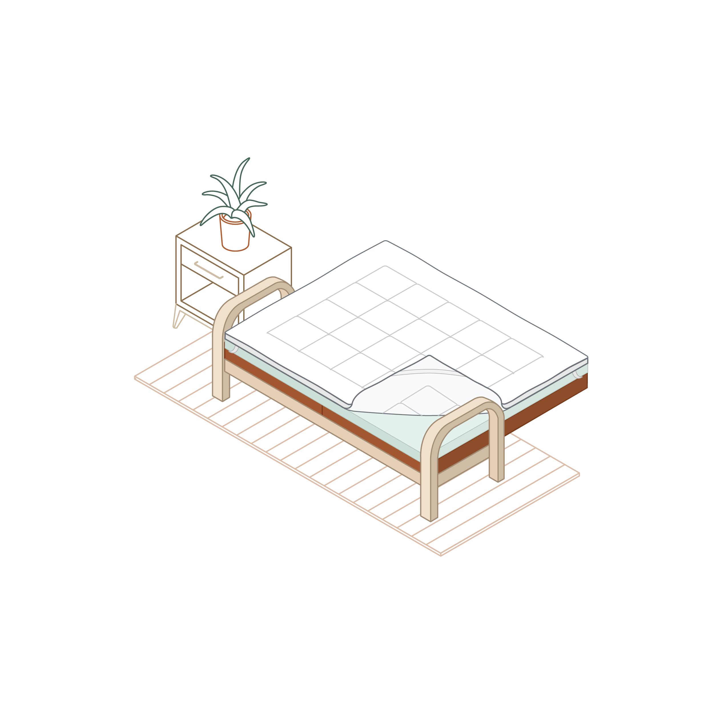 4 Inch DualLayer Memory Foam Mattress Topper ViscoSoft